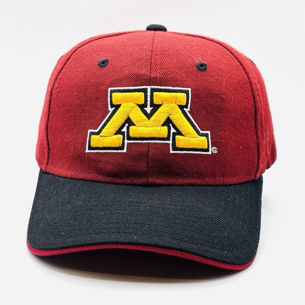 University of Minnesota Gophers Vintage Cap Zephyr Wool Blend NCAA Strapback Hat